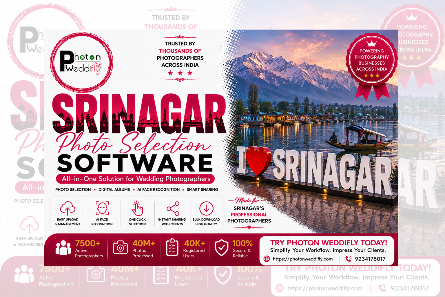 Srinagar Photo Selection Software | Photon Weddifly