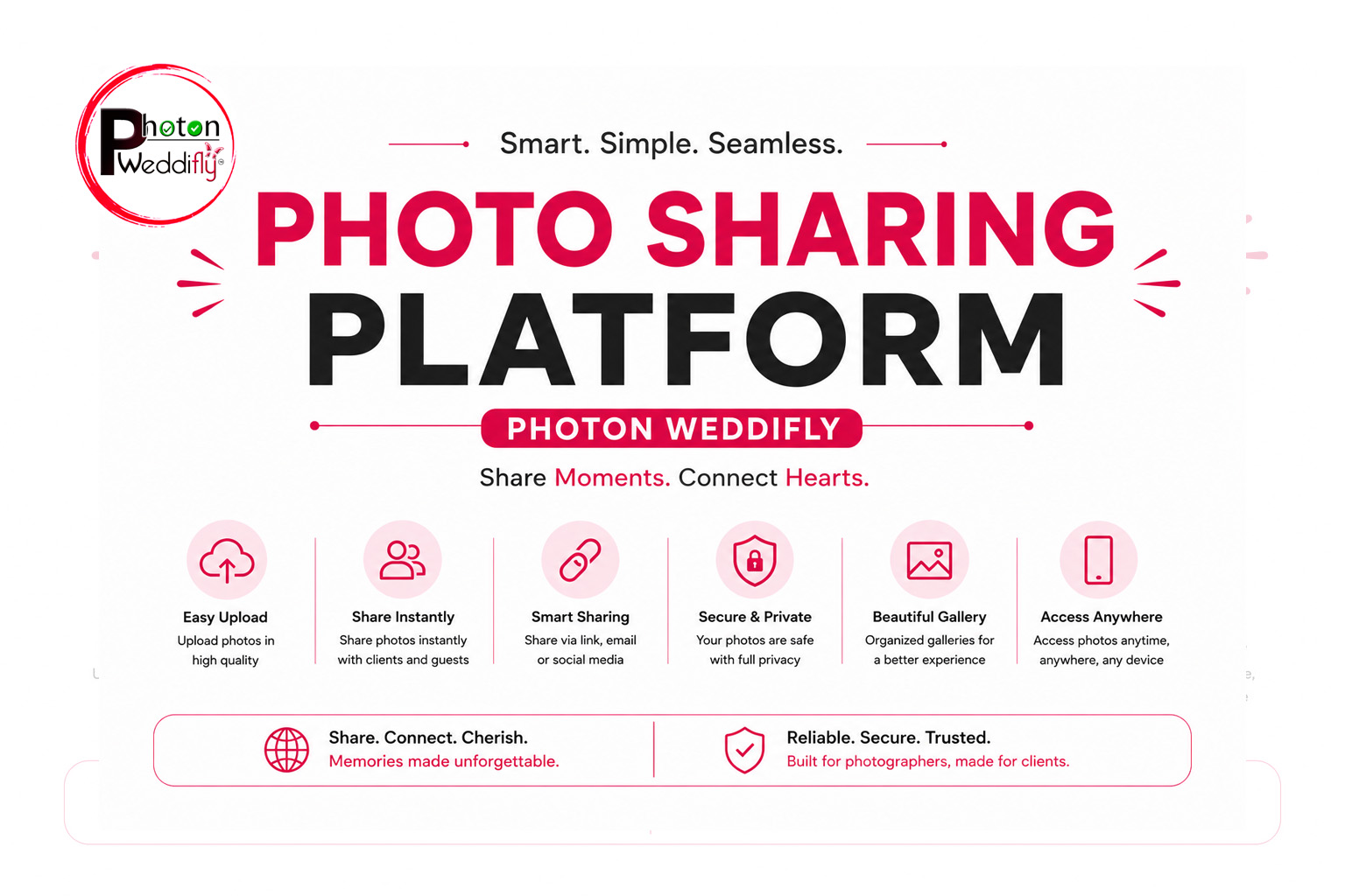 Photo Sharing Platform | Photon Weddifly