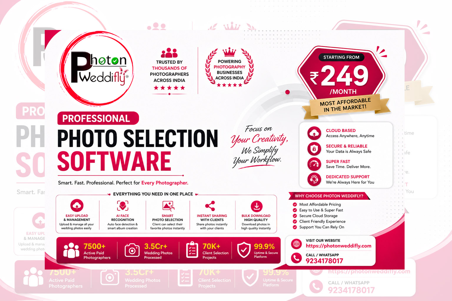 Professional Photo Selection Software | Photon Weddifly